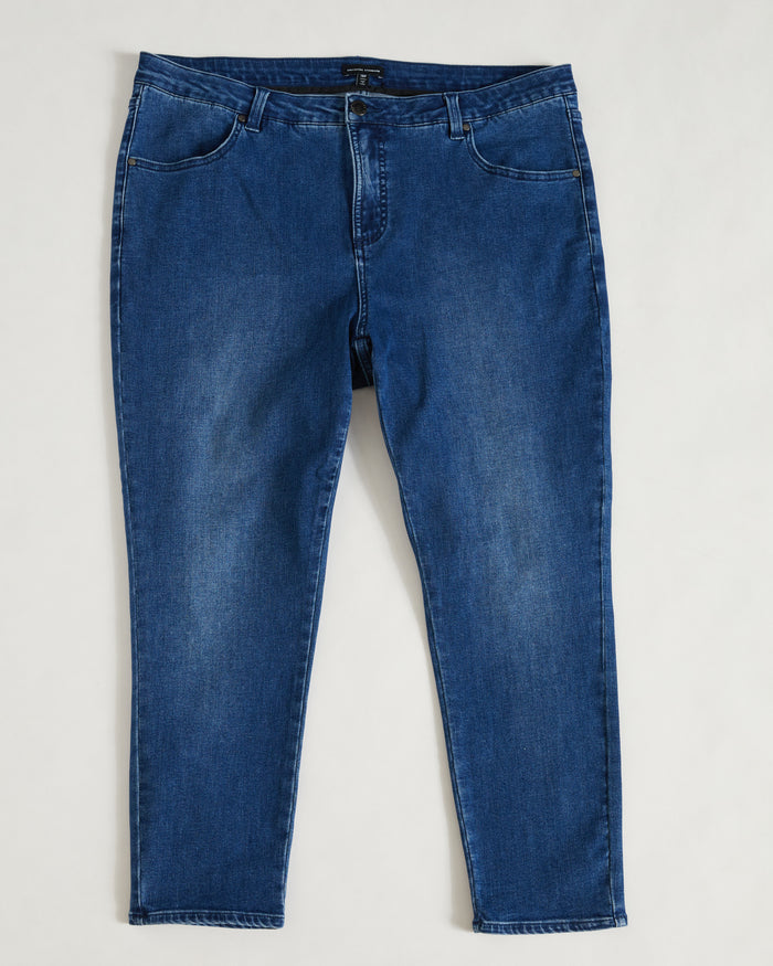 Seine High Rise Skinny Jeans Petite - True Blue | Plus Size & Straight Size Women's Fashion | Universal Standard