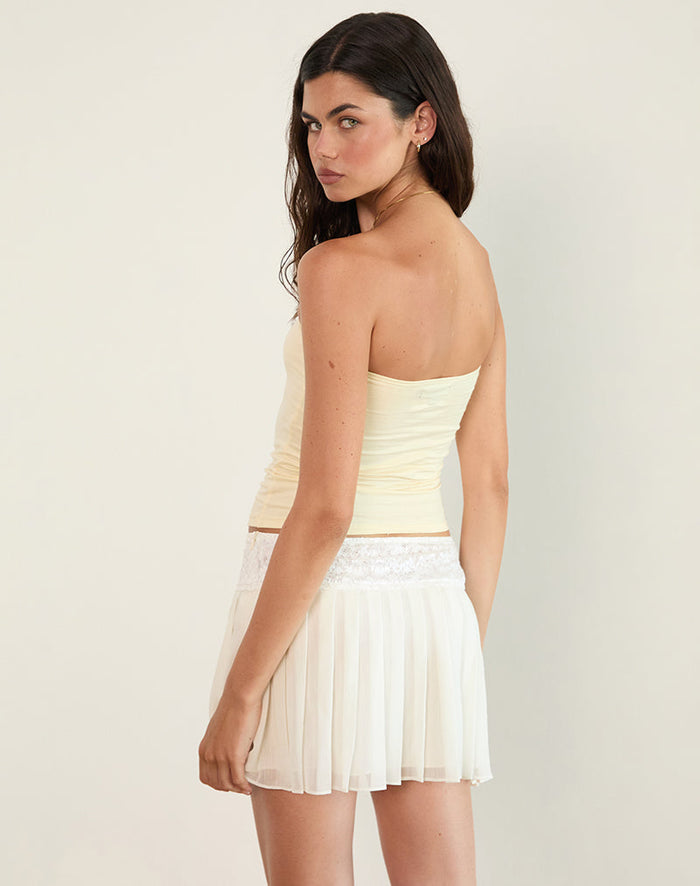 Image of Shaelo Bandeau Top in Buttermilk