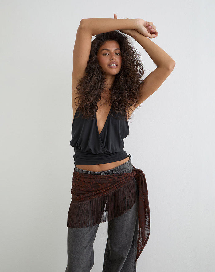 Image of Shantari Sarong in Fine Leaf Flower Ganache