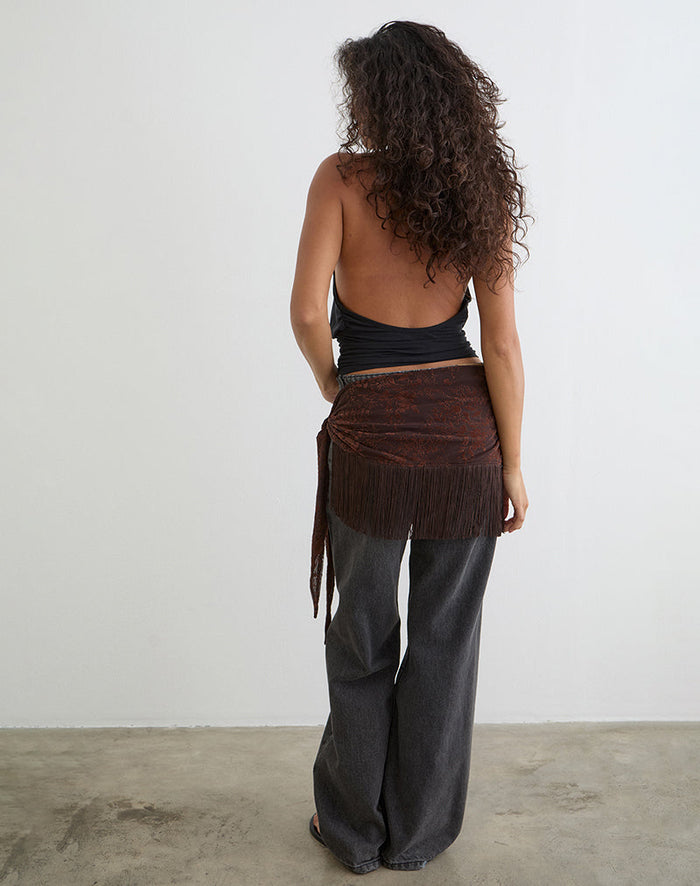 Image of Shantari Sarong in Fine Leaf Flower Ganache