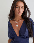 Image of Silver Chain Necklace with Pendant