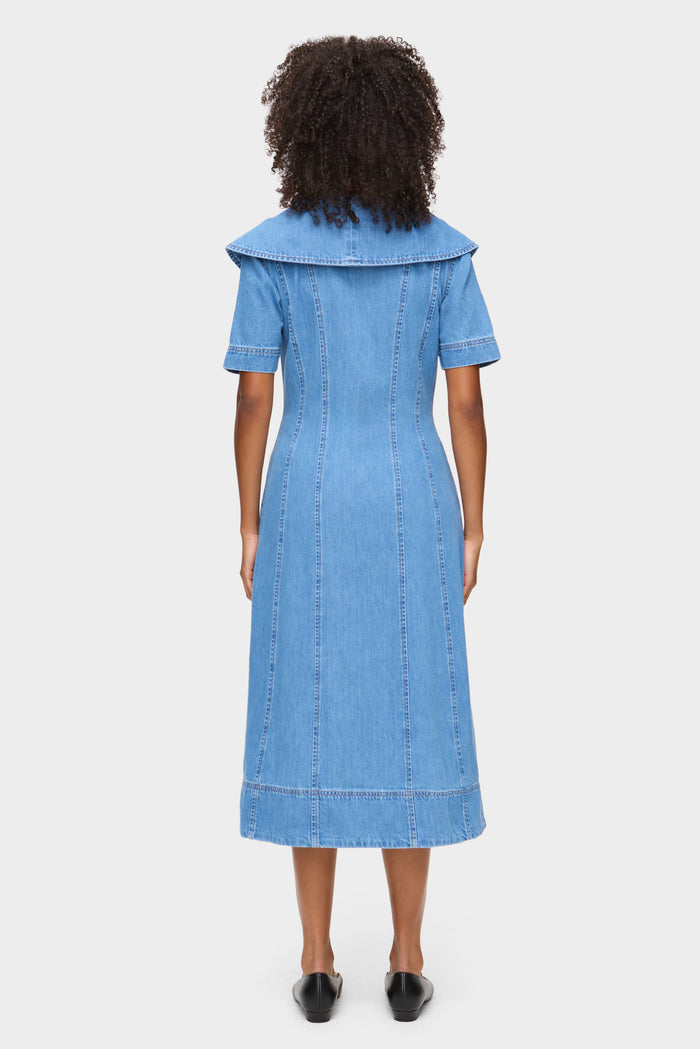 Sparrow Midi Denim Dress