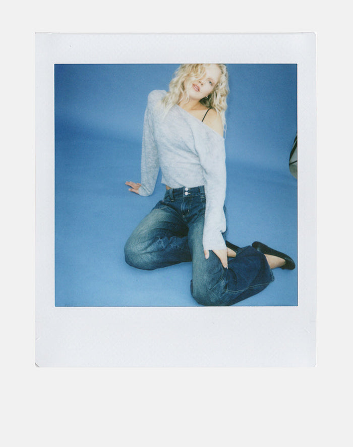Image of Suena Asymmetric Jumper in Grey
