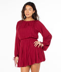 Sun Seeker Mini Dress - Biking Red - Roxy