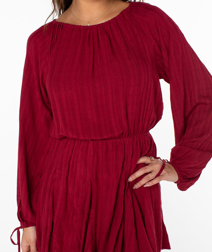 Sun Seeker Mini Dress - Biking Red - Roxy