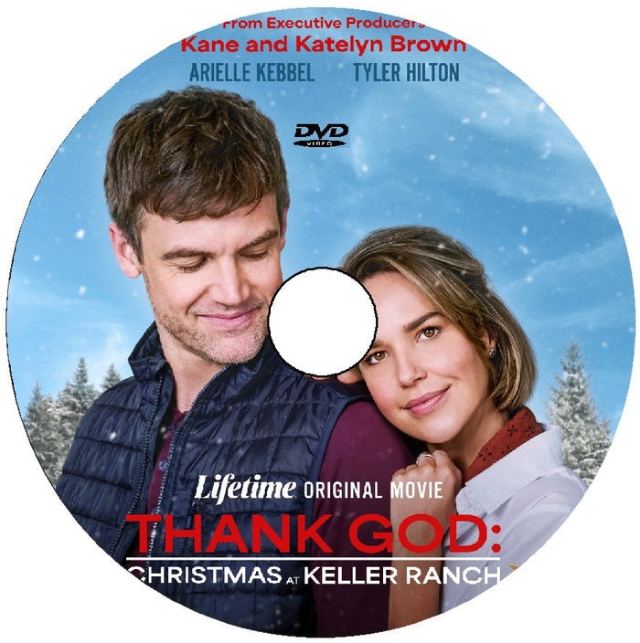 THANK GOD: CHRISTMAS AT THE KELLER RANCH DVD LIFETIME MOVIE 2025