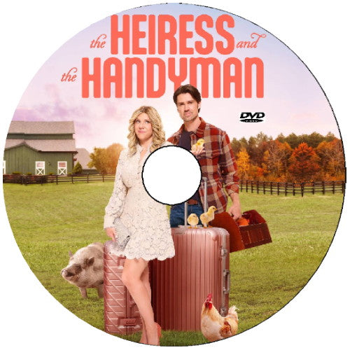THE HEIRESS AND THE HANDYMAN DVD MOVIE 2024 Corey Sevier