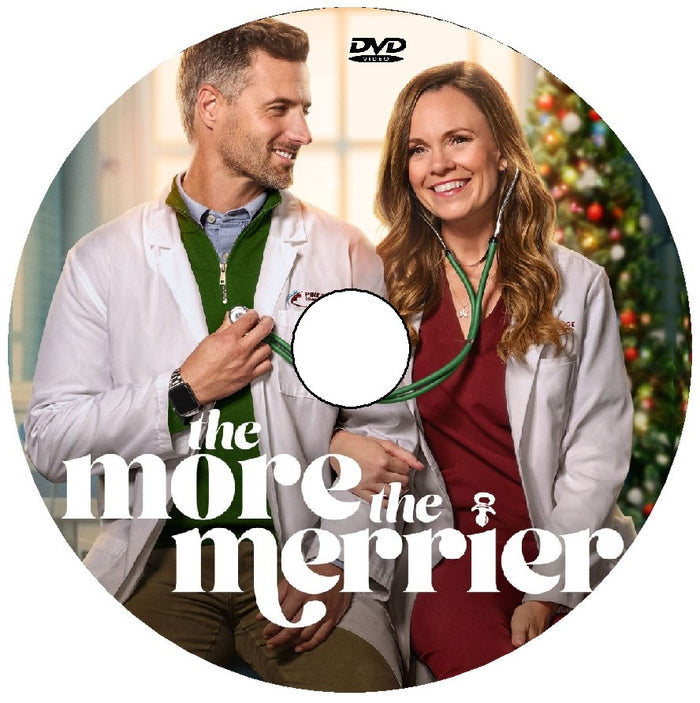 THE MORE THE MERRIER DVD MOVIE 2025 Rachel Boston, Brendan Penny