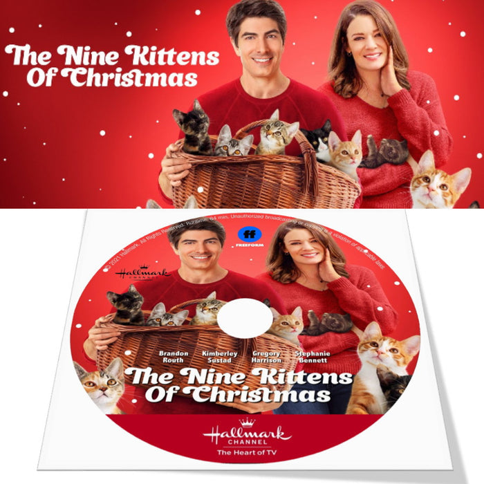 THE NINE KITTENS OF CHRISTMAS DVD MOVIE 2021