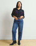 The Refined Dakota Twisted Leg Jeans - Woodstock Indigo | Plus Size & Straight Size Women's Fashion | Universal Standard