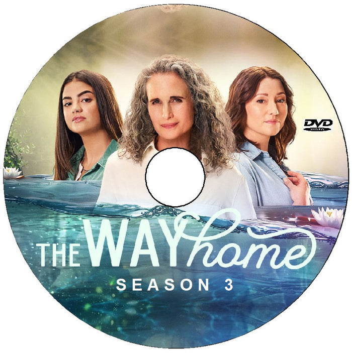 THE WAY HOME DVD SEASON 3 - TV SERIES 2025 Andie MacDowell