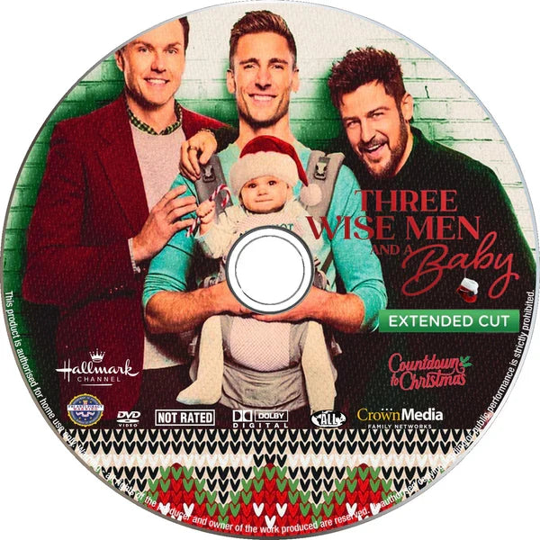 THREE WISE MEN AND A BABY:  EXTENDED CUT [DVD] MOVIE 2022