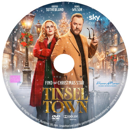 TINSEL TOWN DVD MOVIE 2025 - Kiefer Sutherland