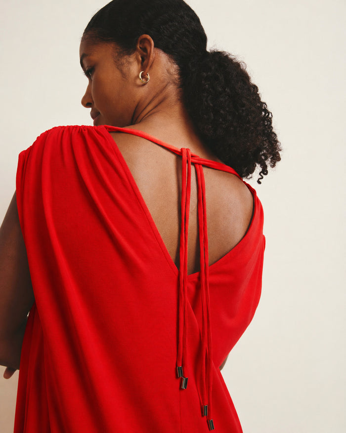 Tish Divine Jersey Kaftan - Shoreline Sunset | Plus Size & Straight Size Women's Fashion | Universal Standard
