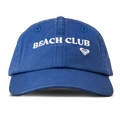 Add cool style to your look with the Roxy Toadstool Cap in Dutch Blue, featuring “BEACH CLUB” embroidered in white on the front and a small white heart-shaped design below—perfect for fans of sleek baseball hats.