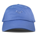The Roxy TW Dear Believer Baseball Cap in Very Peri features a small, embroidered heart design on the front, making it the perfect everyday accessory.