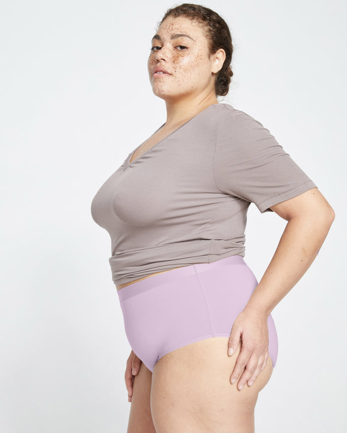UltimateS High Rise Brief - Pink Dreams | Plus Size & Straight Size Women's Fashion | Universal Standard