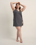 UltimateS Meko Nightie - Fine Stripe in Navy/White | Plus Size & Straight Size Women's Fashion | Universal Standard
