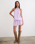 Image of Veloria Mini Dress in Lilac