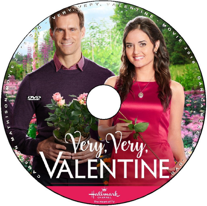 VERY, VERY, VALENTINE DVD HALLMARK MOVIE 2018 - Danica McKellar, Cameron Mathison