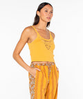 Wanderlust Tank - Honey Yellow Solid - Roxy