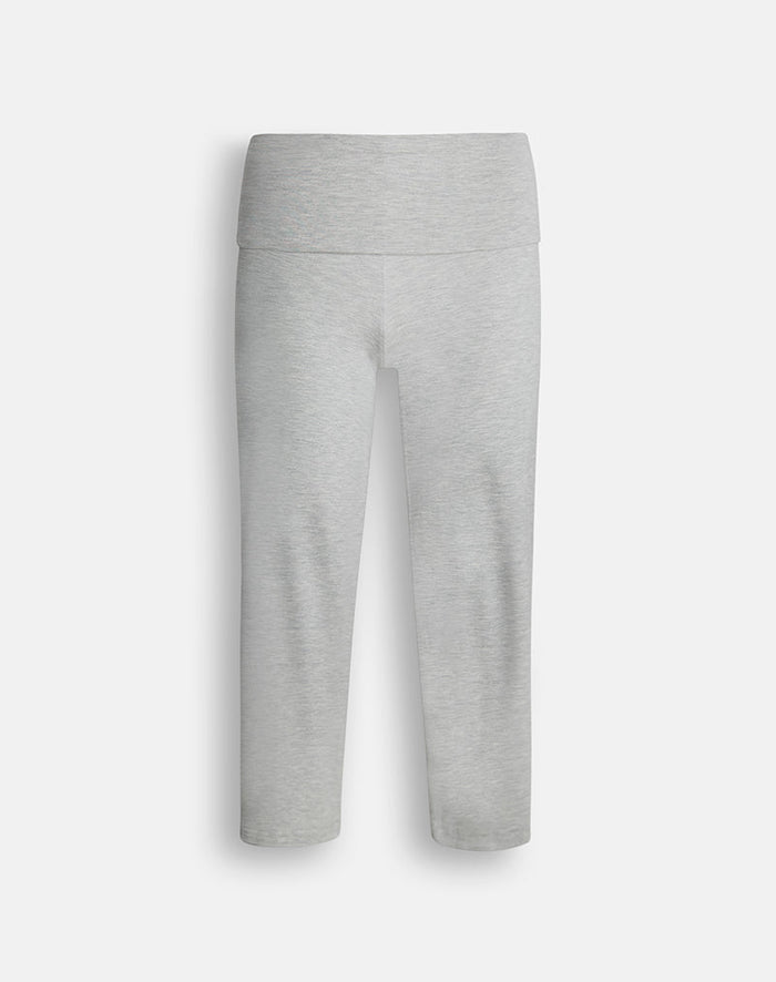 Image of Wanti Capri Trouser in Cupro Grey Marl
