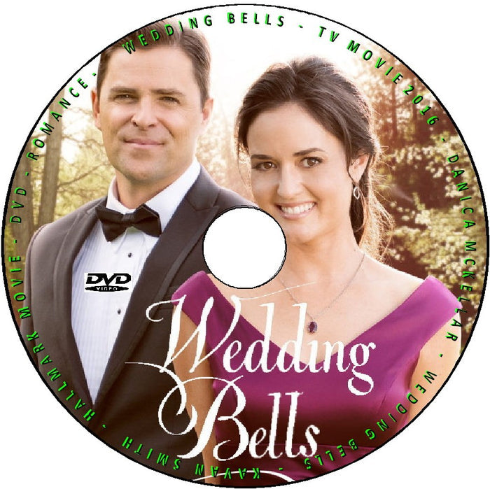 WEDDING BELLS DVD HALLMARK MOVIE 2016 - Danica McKellar, Kavan Smith