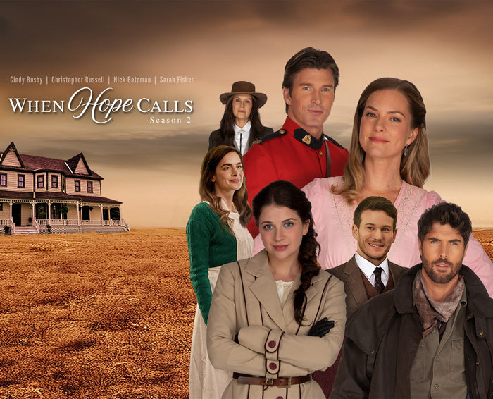 WHEN HOPE CALLS DVD SEASON 2 -  GAF TV SERIES 2025 - Christopher Russell.