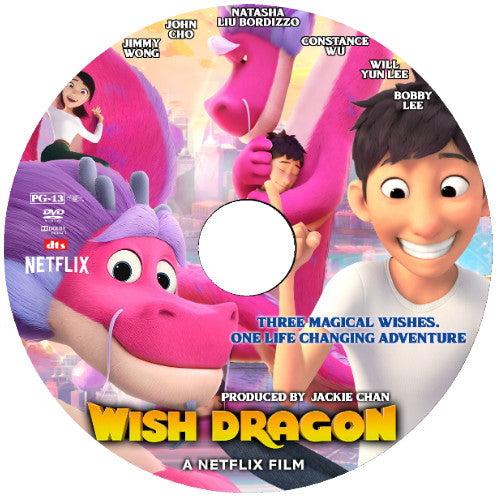 WISH DRAGON DVD ANIME MOVIE 2021 - ENGLISH AUDIO