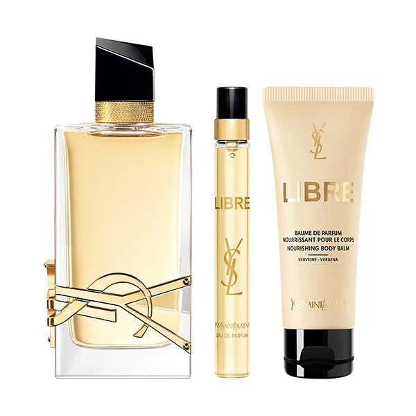 Yves Saint Laurent Libre EDP Women's Perfume Gift Set 90ml + 10ml & Body Balm 50ml