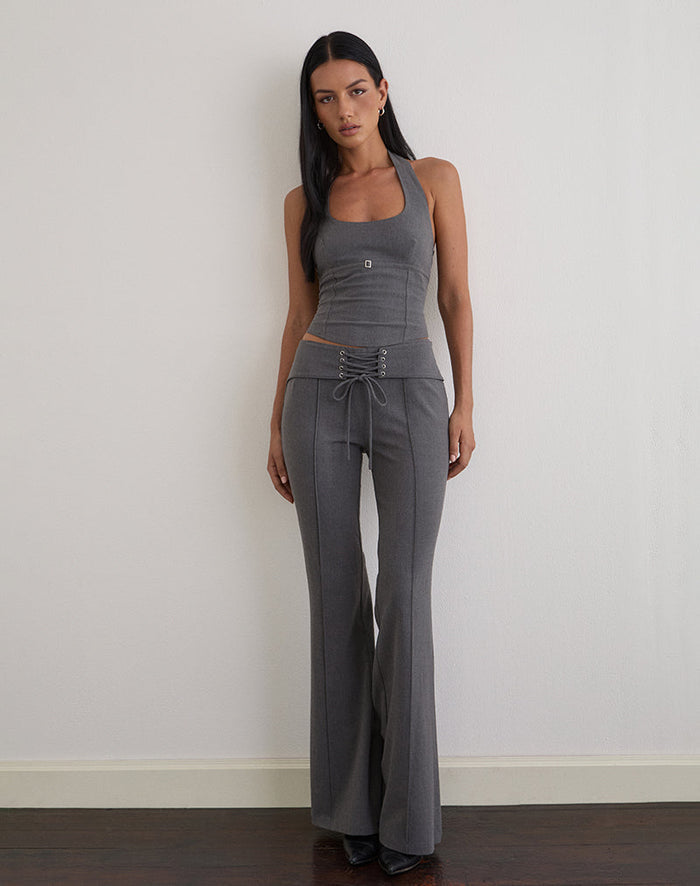 Image of Zallen Trouser in Tailoring Charcoal