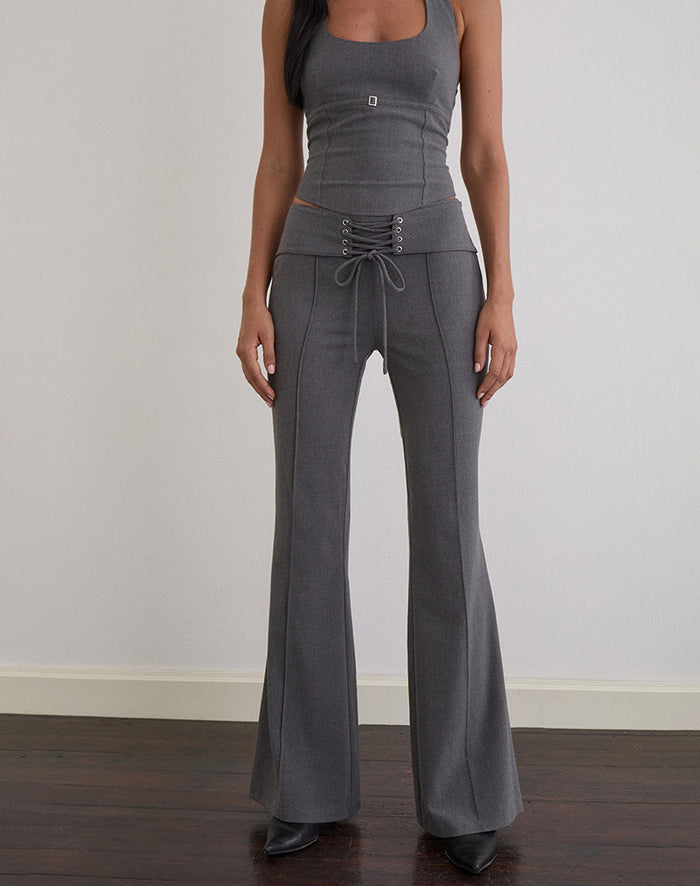 Image of Zallen Trouser in Tailoring Charcoal