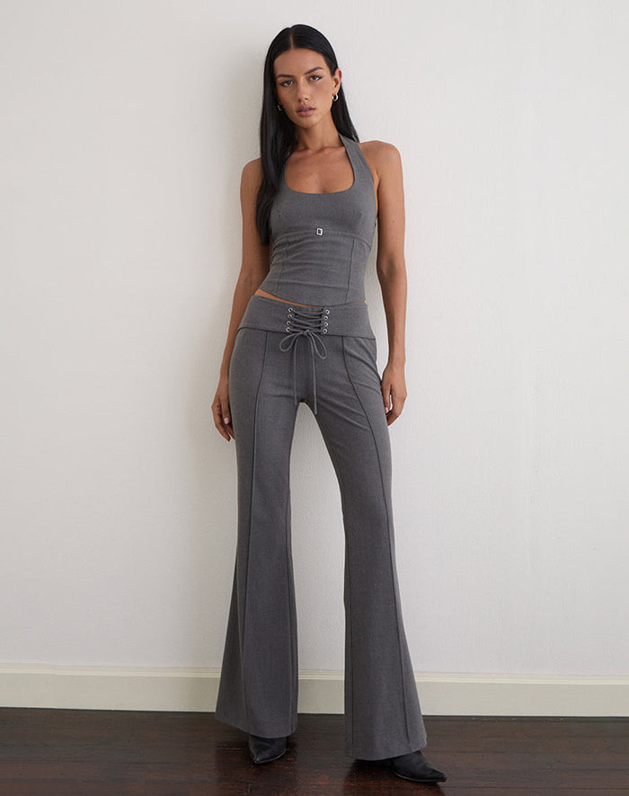 Image of Zallen Trouser in Tailoring Charcoal