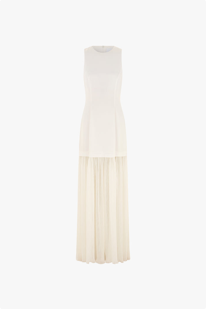 Zane Sheer Skirt Maxi Dress